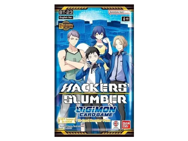 Booster Digimon BT23 Hackers Slumber