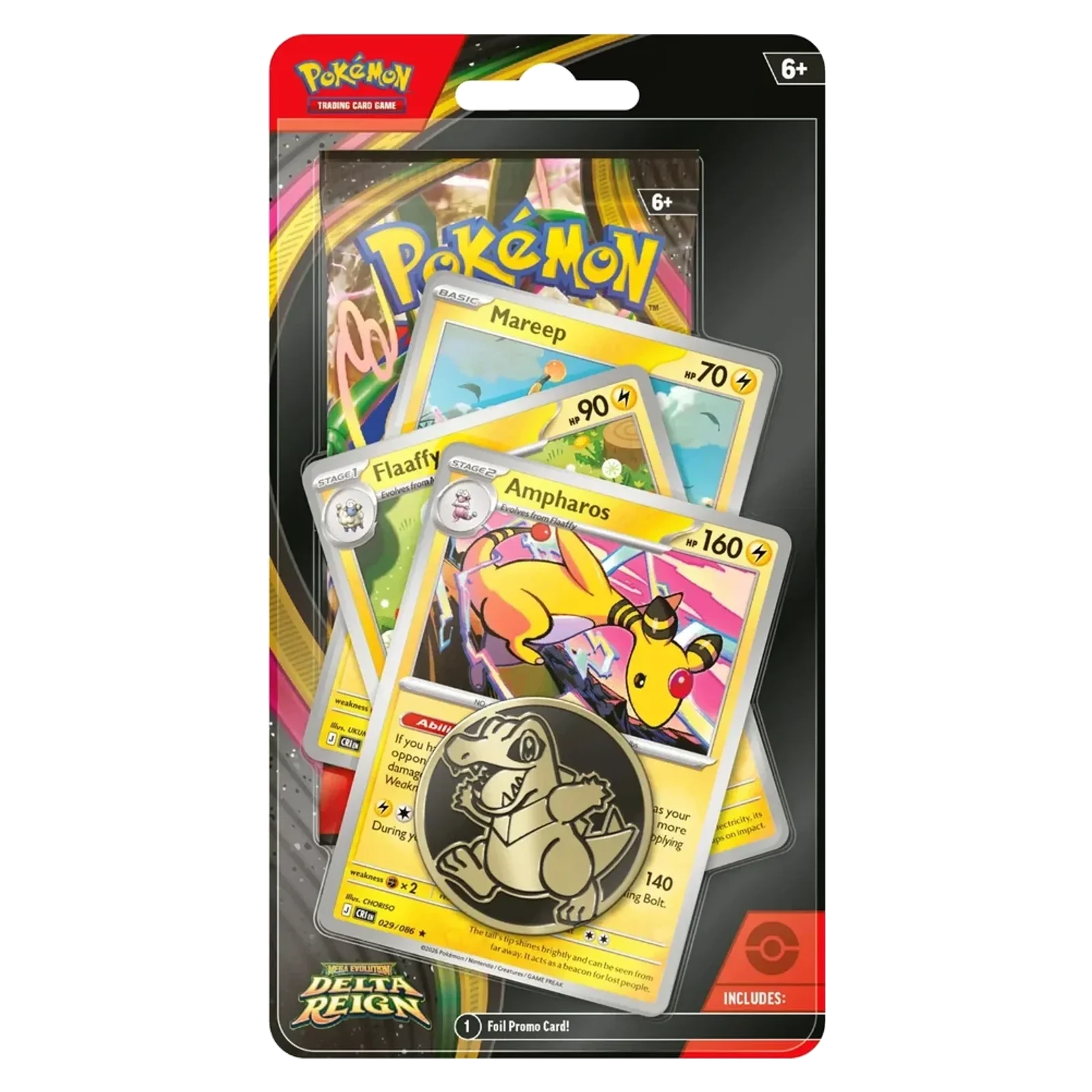 Delta Reign Cheklane Blister Ampharos